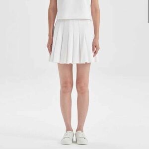 Theory Pleated Mini Skirt